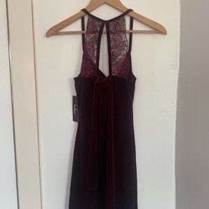 Maroon Dress